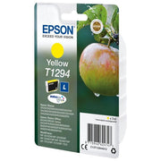 Epson T1294 7 ml taglia L giallo originale blister cartuccia dinchiostro per Stylus SX230, SX235, SX430, SX438, WorkForce WF-3520, 3530, 3540, 7015, 7515, 7525