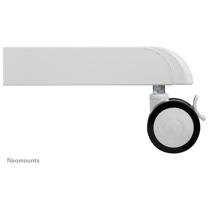 Newstar Mobile Flat Screen Floor Stand Height 160cm colore: Bianco