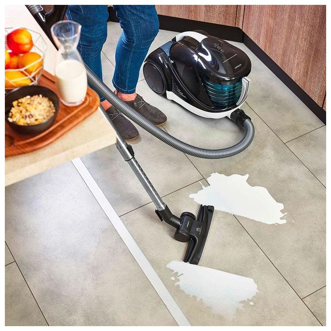 Polti PBEU0108 Forzaspira Lecologico Aqua Allergy Aspirapolvere Senza Sacco Capacita' 1 Litro Potenza 750 W Filtro ad Acqua Nero-Bianco