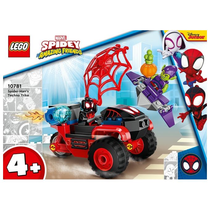 LEGO Marvel Miles Morales: La Techno Trike di Spider-Man