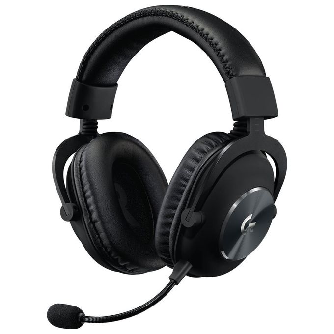 Logitech PRO Gaming Headset Cuffia con Microfono per Gaming con Driver Audio PRO-G da 50mm Alluminio Acciaio e Memory Foam Nero