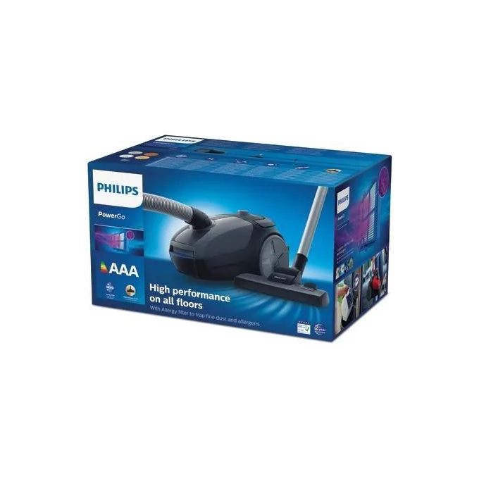 Philips FC8244-09 Serie 2000 Aspirapolvere a Traino con Sacco 3 L 750 W 77 dB colore Grigio
