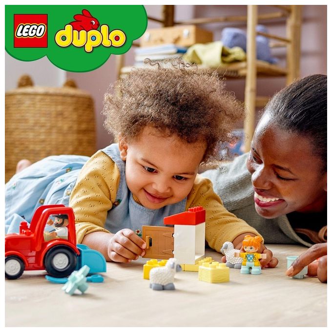 LEGO Duplo Il Trattore della Fattoria e i Suoi Animali