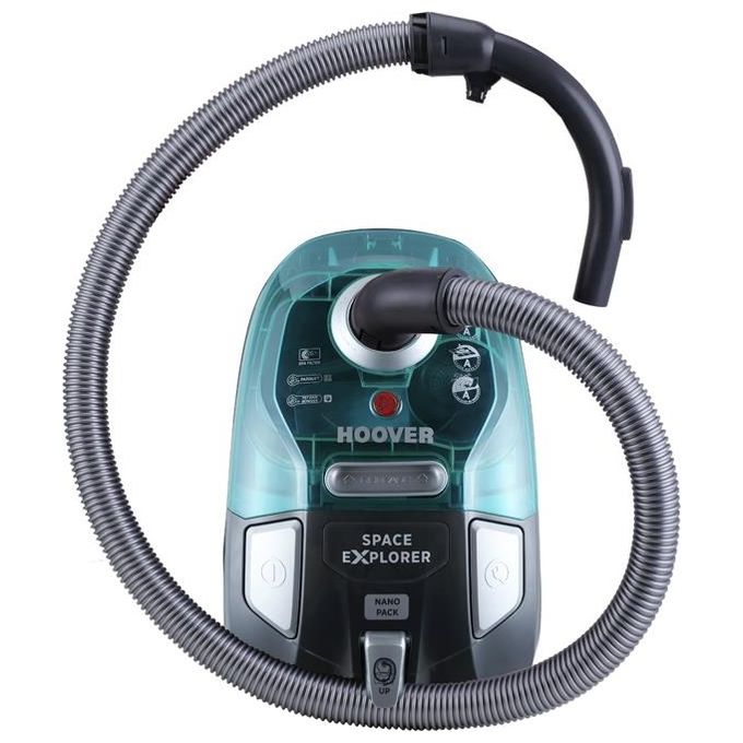 Hoover SL71_SL70 Aspirapolvere a Traino Potenza 700 W Capacita' 2 Litri Classe energetica A Grigio-Verde