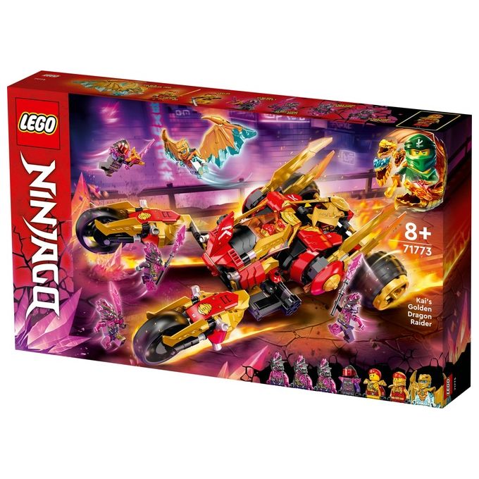 LEGO Ninjago Raider-drago d'oro di Kai