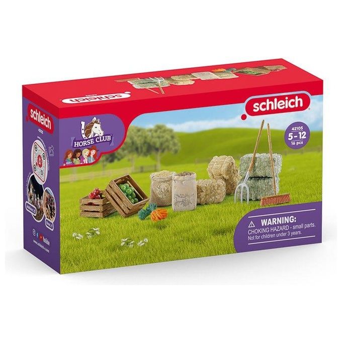 Schleich 2542105 - Set Per Foraggiamento