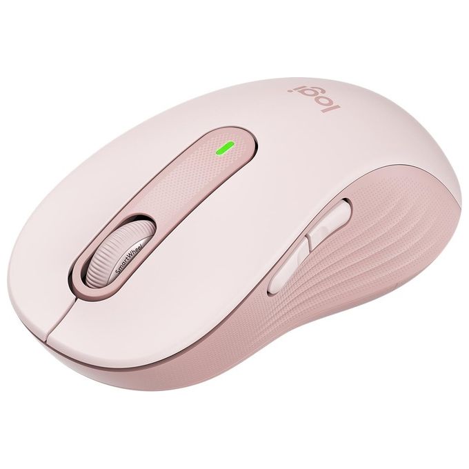Logitech Signature M650 L Mouse Wireless Full Size Rosa