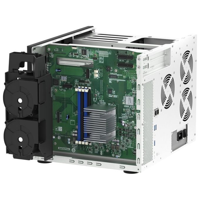 Qnap TS-1655 NAS Tower Collegamento Ethernet LAN Nero