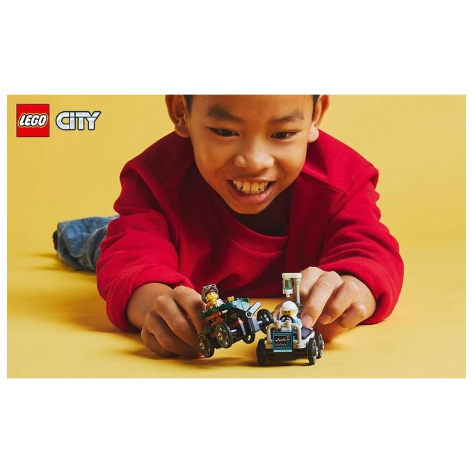 Lego Gioco Veicoli da Corsa Aereo Letto d'Ospedale Modello 60459 City