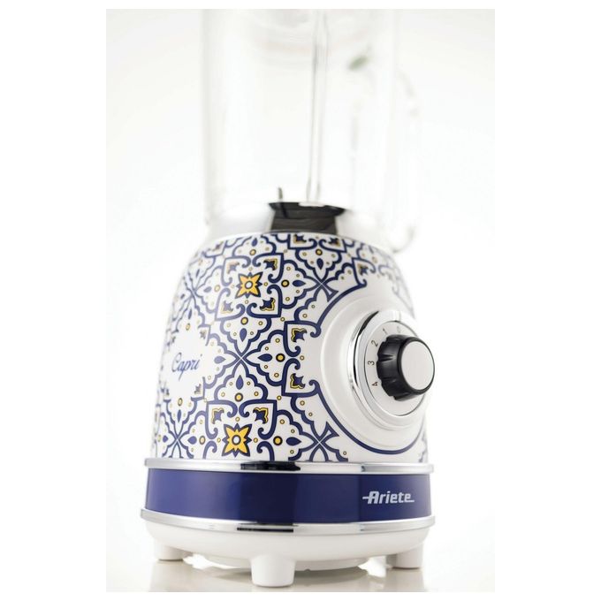 Ariete 00C05830CAR0 Capri Frullatore con Bicchiere Capacita' 1.5 Litri Potenza 1000 Watt 4 Velocita'  Pulse