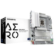GIGABYTE Scheda madre Z890 AERO G - Supporta CPU Intel Core Ultra (Serie 2) 1612 fasi VRM fino a 8800MHz DDR5 (OC) 1xPCIe 5.0  4xPCIe 4.0 Wi-Fi 7 LAN 2.5GbE Thunderbolt 4