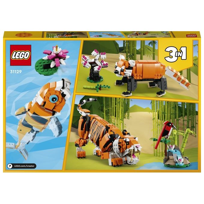 LEGO Creator 3 In 1 Tigre Maestosa