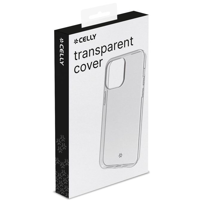 Celly Tpu Cover per iPhone 15 Trasparente