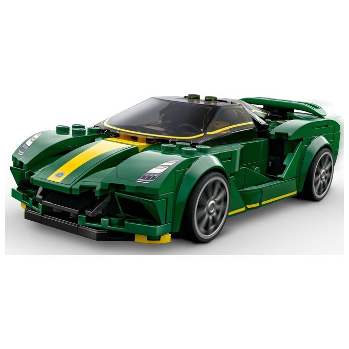 LEGO Speed Champions 76907 Lotus Evija, Macchina Giocattolo Da Corsa, Modello Replica Auto Sportiva, Set da Collezione