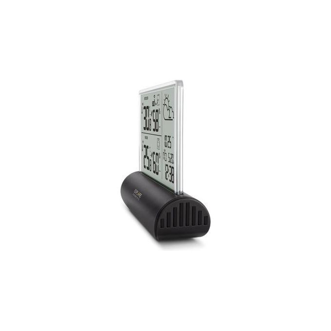 Explore Scientific Stazione Barometrica Glass LCD Weather Station Nero
