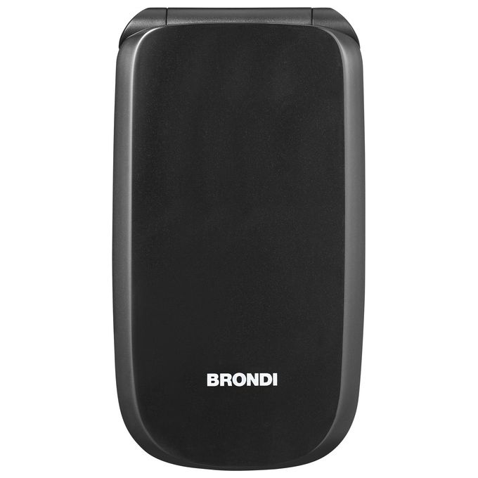 Brondi Raptor 2.8'' Dual Sim Tasti Rapidi Torcia Flip Attivo Black Metal
