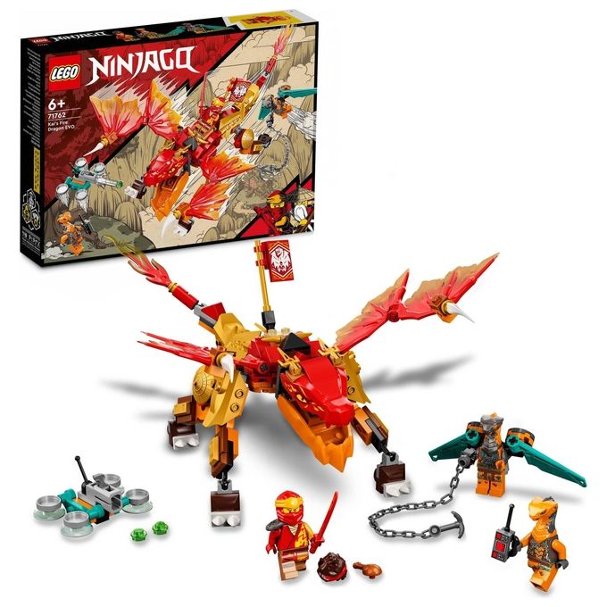 LEGO Ninjago Dragone del Fuoco di Kai Evolution