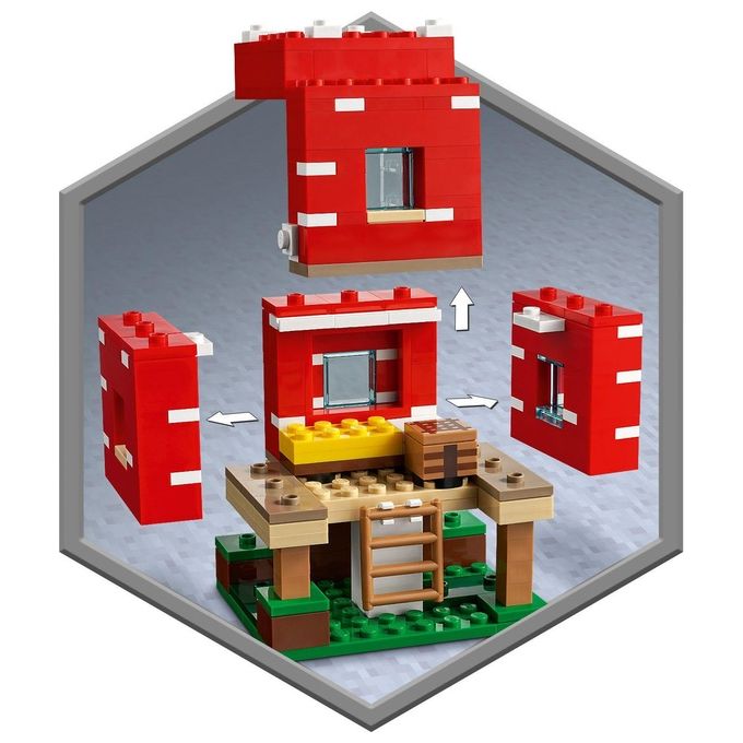 LEGO Minecraft La Casa dei Funghi