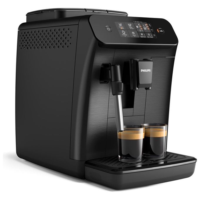 [ComeNuovo] Philips EP0820-00 Macchina Caffe' Caffe' Macinato in Polvere Espresso con Macinacaffe' e Erogatore di Vapore colore Nero