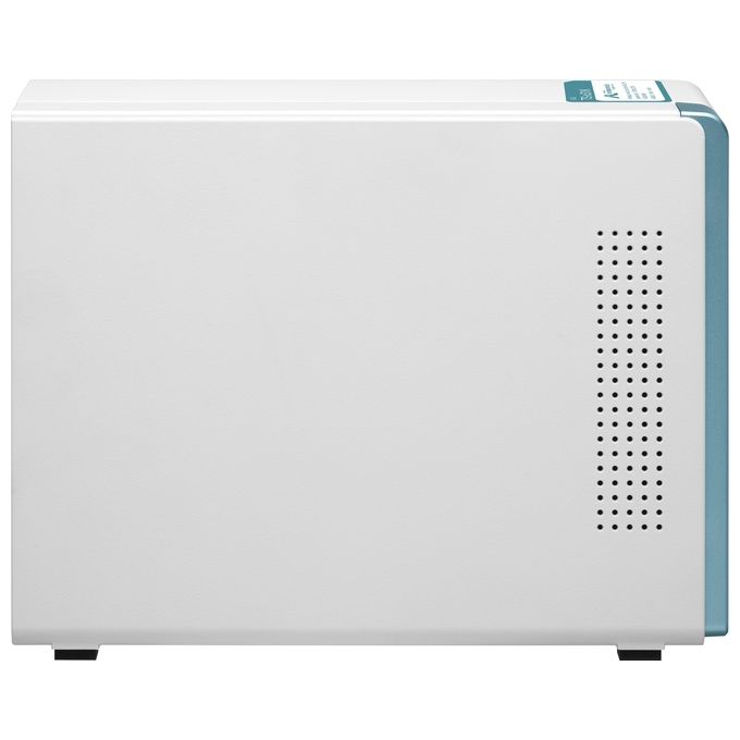 Qnap TS-231K Server Nas e di Archiviazione Collegamento Ethernet Lan Tower Bianco