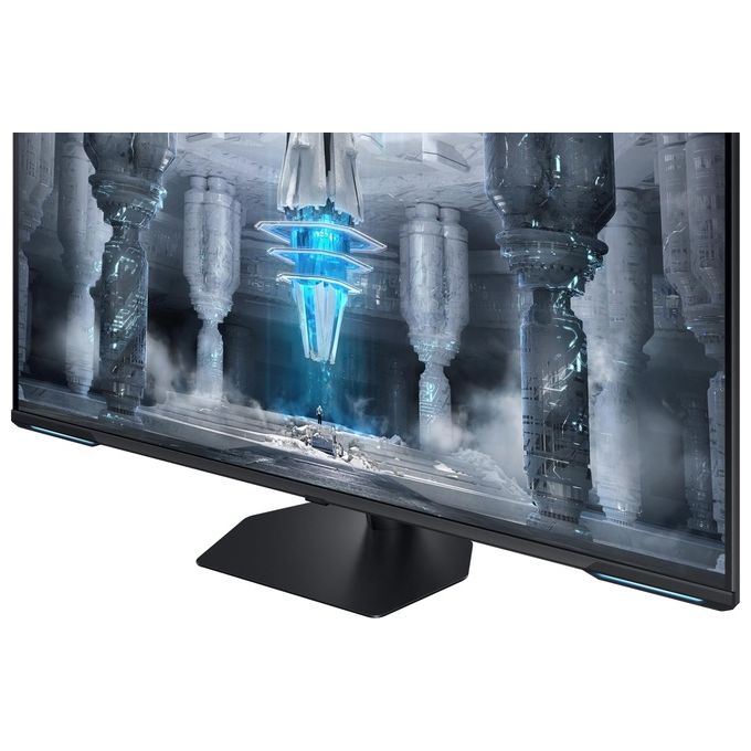 Samsung Monitor Gaming Odyssey Neo G7 (S43CG700), Flat, 43'', 3840x2160 (UHD), Piattaforma Smart TV, HDR10+, VA, 144Hz, 1ms, Freesync Premium PRO, HDMI, Display Port, USB, WiFi, Bluetooth, Casse