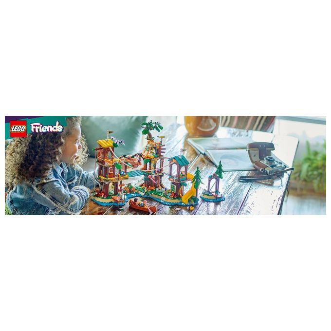 LEGO Friends La Casa sull'Albero al Campo Avventure Gioco Educativo per Bambine e Bambini da 8 Anni con Casa da Costruire 5 Mini Bamboline e 5 Animali Giocattolo Idea Regalo di Compleanno 42631