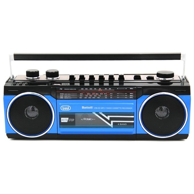 TREVI  RADIO REGISTRATORE BLUETOOTH  BLU