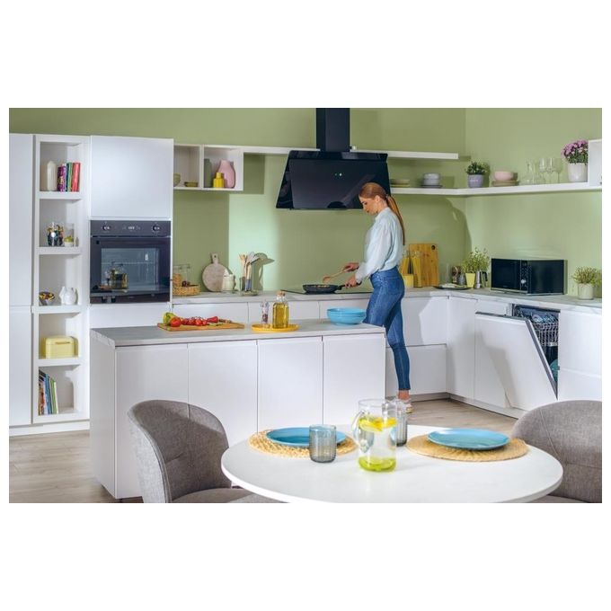 Candy Microonde con grill, 20L, 700W, nero, superficie piana, CMGA20TNDB