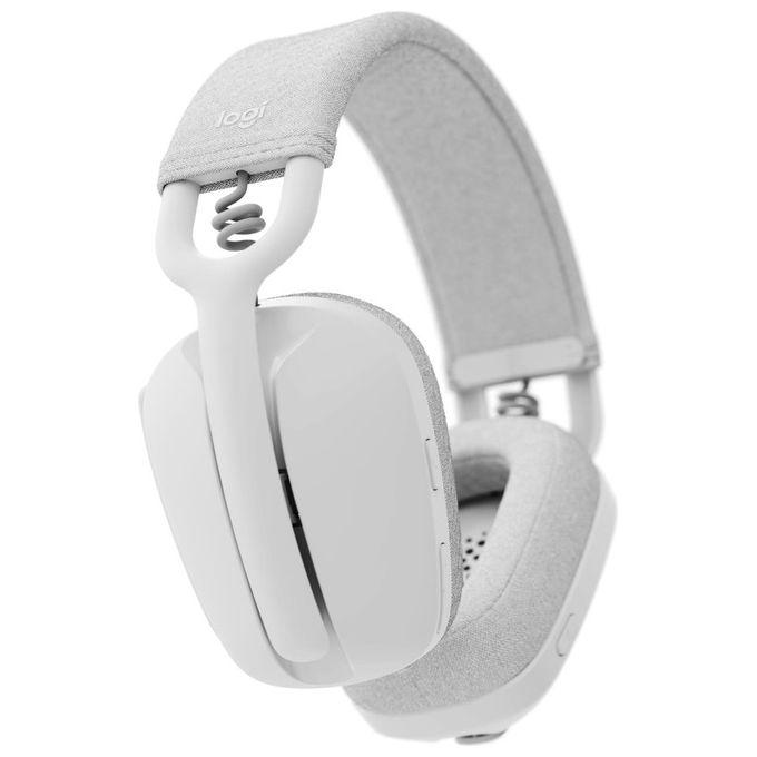 Logitech Zone Vibe 100 Auricolare Wireless a Padiglione Musica e Chiamate Bluetooth Bianco