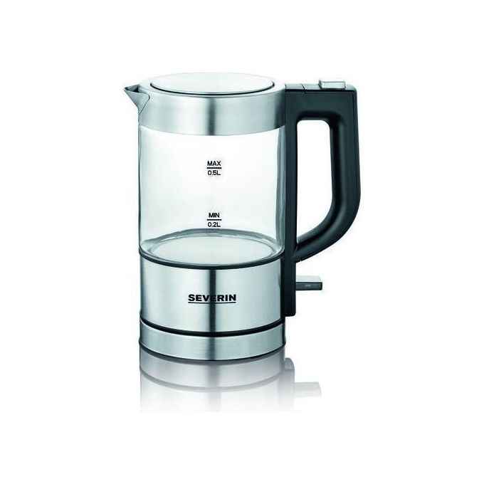 Severin WK 3472 Mini Bollitore in Vetro 0.5 Litri