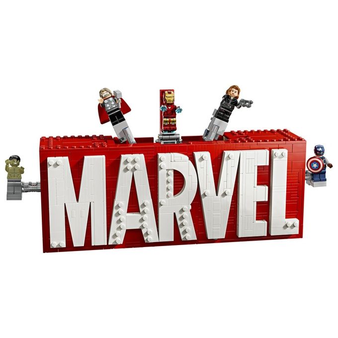 LEGO Marvel Logo e Minifigure MARVEL 76313