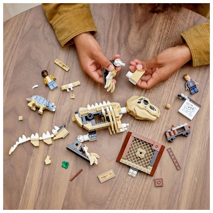 LEGO Jurassic World T. Rex Dinosaur Fossil Exhibition