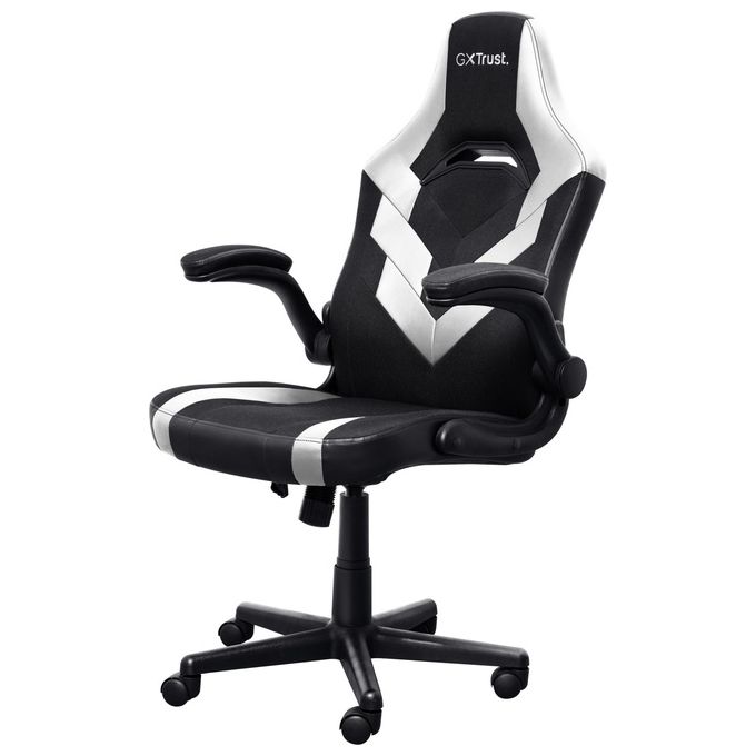 Trust GXT 703W RIYE Sedia per Gaming Universale Nero-Bianco
