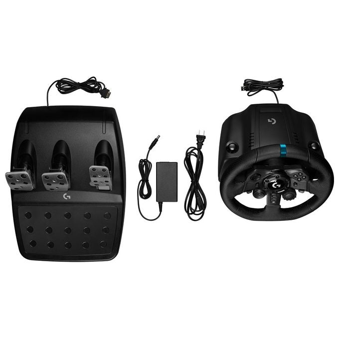 Logitech G923 Volante da Corsa con Pedali TRUEFORCE 900° Ritorno di Forza PS5 PS4 PC colore Nero