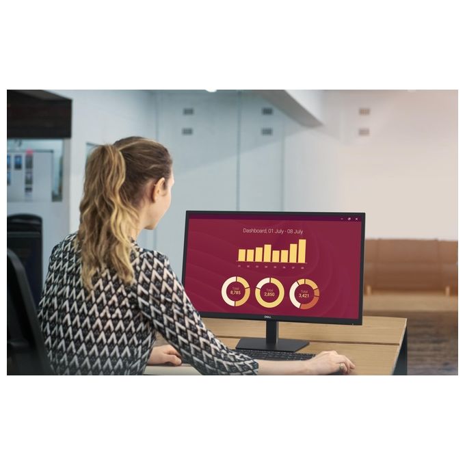 Dell E Series E2725H Monitor PC 27'' 1920x1080 Pixel Full HD LED Nero