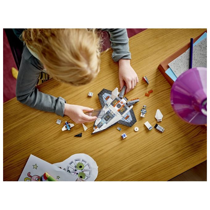 LEGO City 60430 Astronave Interstellare 60430-LEGO Giocattolo Gioco Spaziale per Bambini 6+ Anni con Navicella Minifigure e Drone Robot