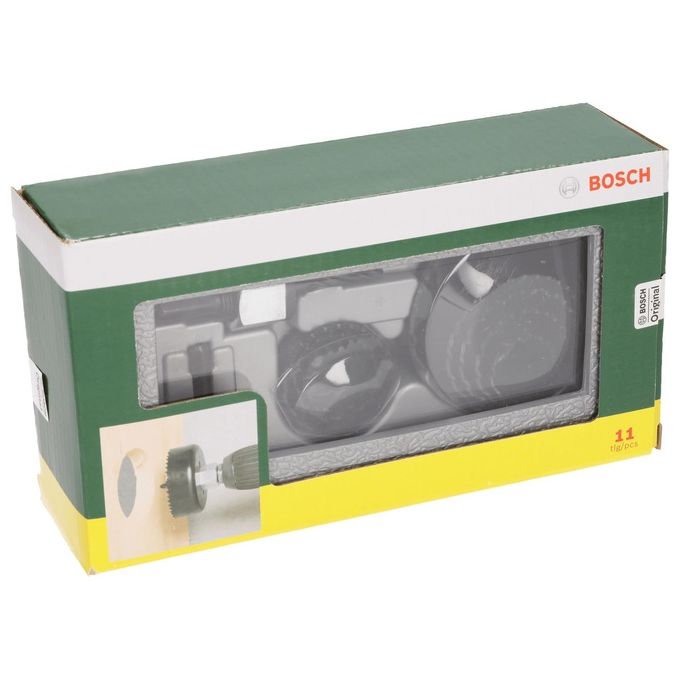 Bosch Set Misto di Seghe a Tazza 11 Pezzi 22-68mm