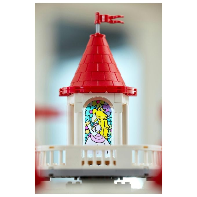 LEGO 71408 Super Mario Pack Espansione Castello di Peach 1216 pezzi 5 personaggi inclusi (48x37x9 5 cm) colore Nero