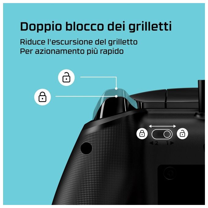 HP HyperX 6L366AA Periferica di Gioco Nero USB Gamepad