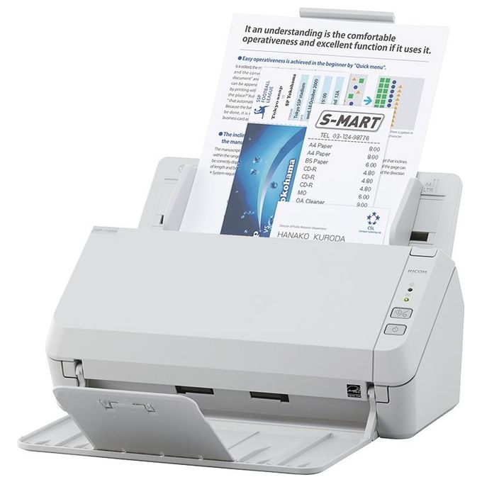 Fujitsu SP-1125N 600x600 Dpi Scanner ADF Grigio A4