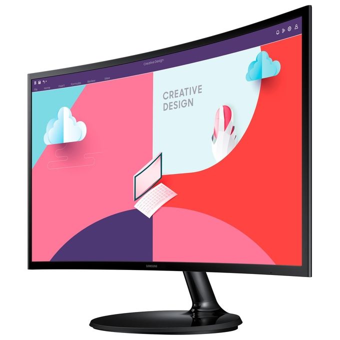Samsung S27C364EAU Monitor Pc 27'' 1920x1080 Pixel Full Hd Lcd Nero
