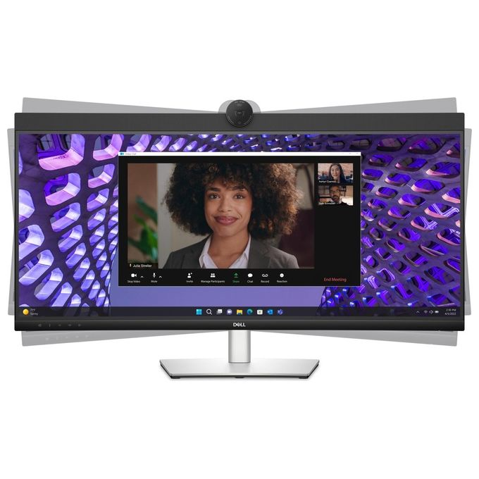 Dell P Series P3424WEB Monitor PC 34.1'' 3440x1440 Pixel 4K Ultra HD LCD Nero