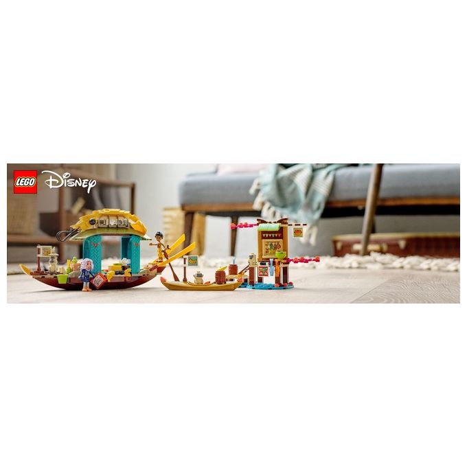 LEGO 43185 Disney Princess Barca di Boun 247 pezzi colore Multicolore