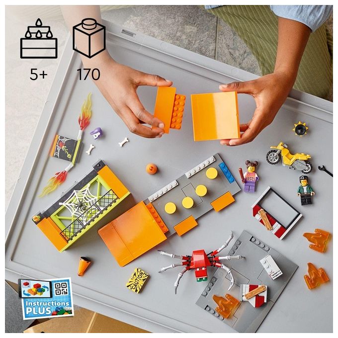 LEGO Giocattoli e Prima Infanzia LEGO City Stunt Park per avventure emozionanti e azione inarrestabile