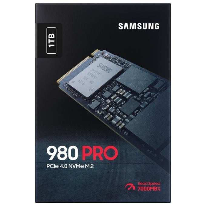 Samsung 980 Pro Ssd Interno M.2 1000Gb Pci Express 4.0 V-nand Mlc Nvme