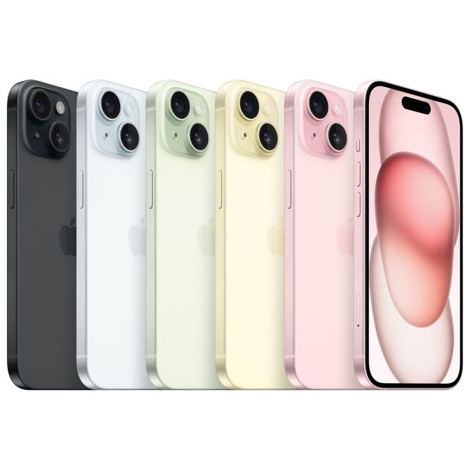 Apple iPhone 15 128GB 6.1 pollici blu fotocamera 48MP iOS 17 5G