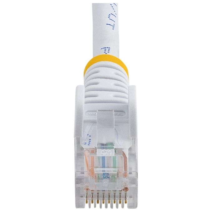 Startech 0.5m Bianco Cat5e Cavo Snagless Ethernet Cavo - utp
