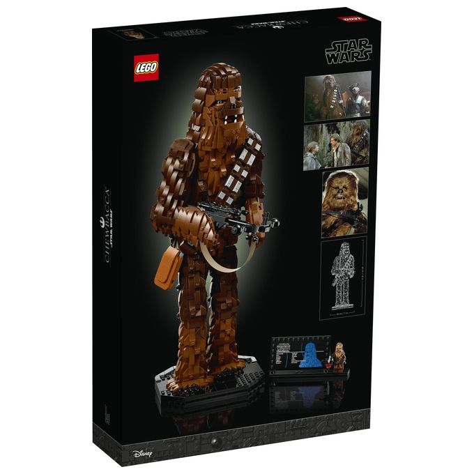 LEGO Star Wars 75371 Chewbacca, Kit Modellismo per Adulti da Collezione 40° Anniversario Il Ritorno dello Jedi, Idea Regalo