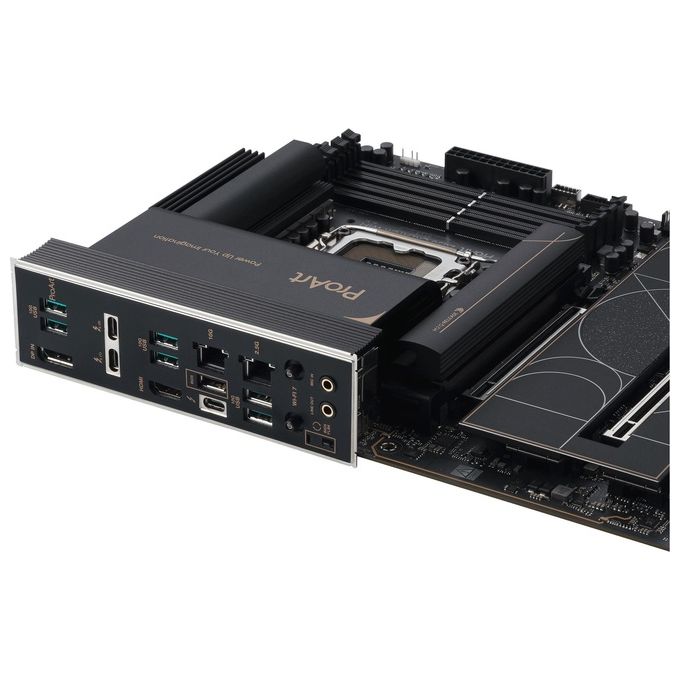 ASUS ProArt Z890-CREATOR WIFI Scheda Madre Intel ATX 16212 Fasi di Alimentazione Slot DDR5 PCIe 5.0 per GPU di Nuova Generazione 5 Slot M.2 Due Porte Thunderbolt 5 Type-C WiFi 7 Nera