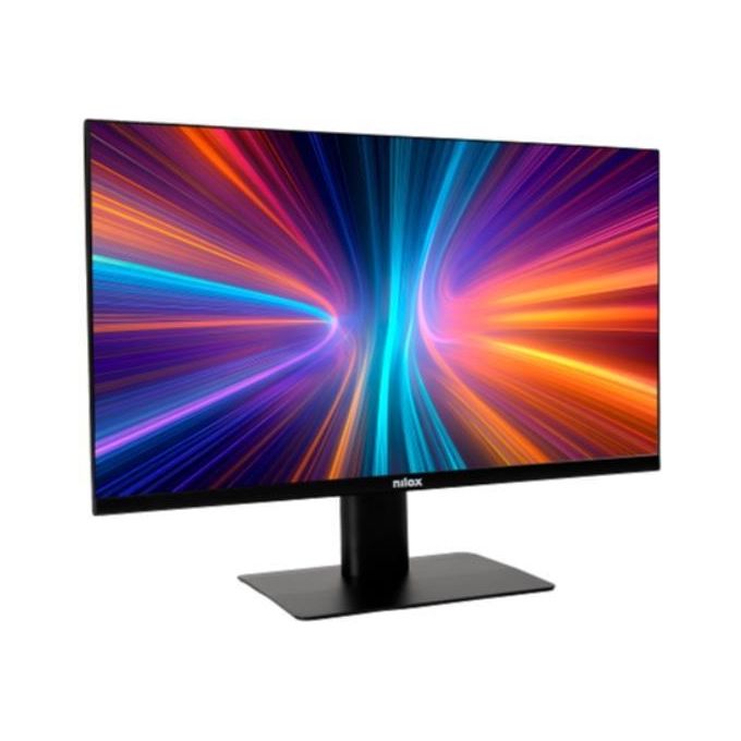 Nilox Monitor NXM22FHD11 FullHD 22 Pollici, Frequenza 75Hz, Tempo di Risposta 5ms, Ingressi HDMI e VGA, Monitor PC con Retroilluminazione LED e Angolo di Visione 178°